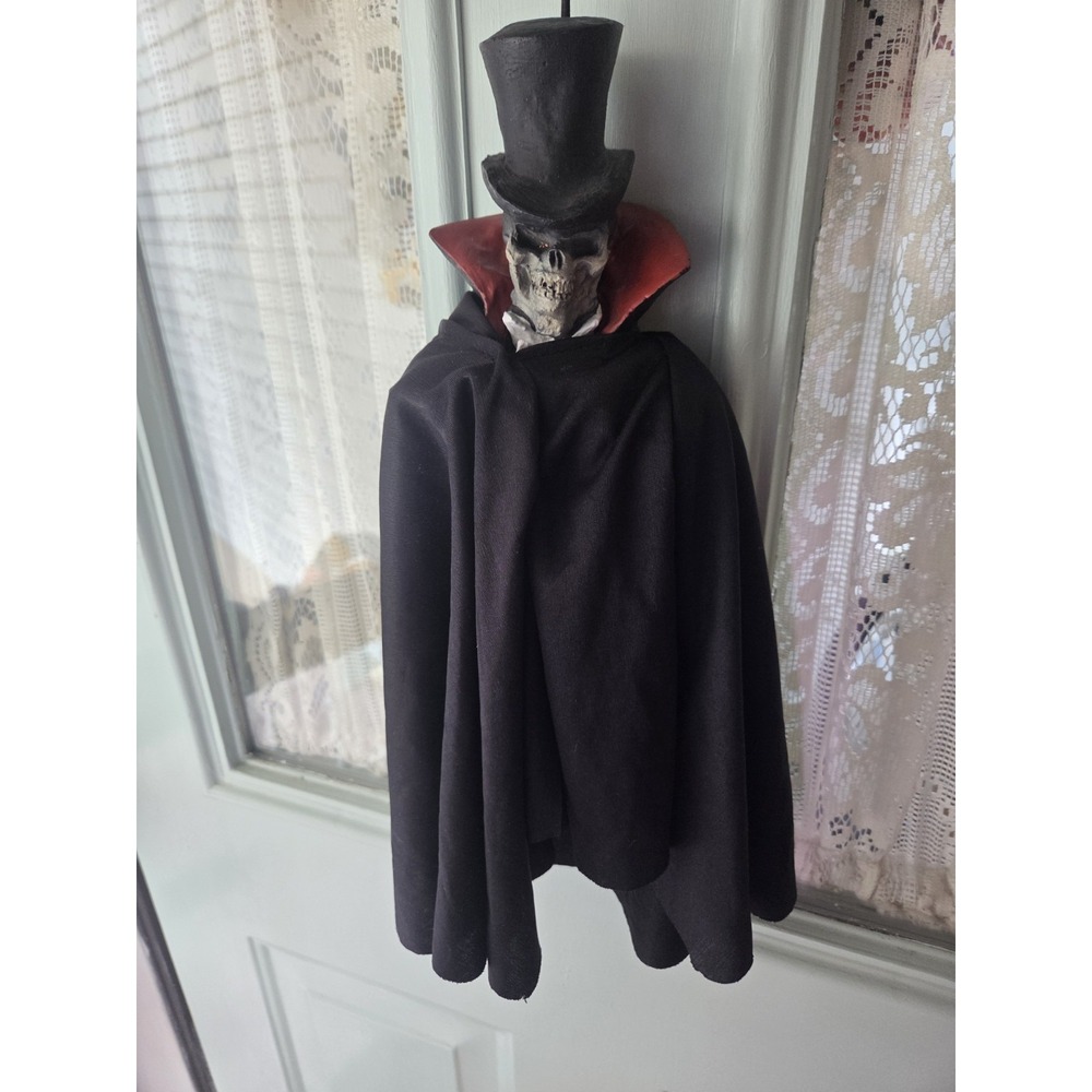 Vintage 2002 Paper Magic Group Skelton Vampire Hanging Halloween Scary Decor